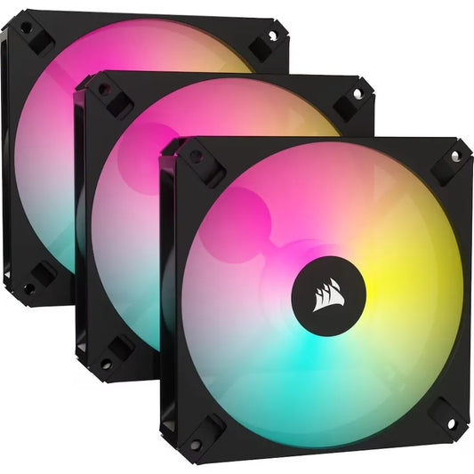 Corsair iCUE AR120 Digital RGB Vifte 3 Pack (sort)